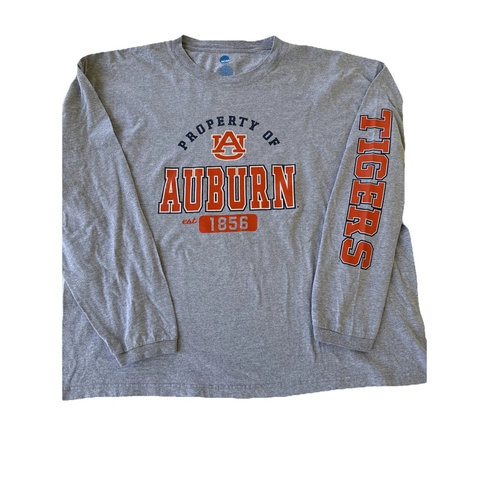 NCAA Auburn Tigers UA‎ Long Sleeve Shirt 3XL Alabama University Spell Out